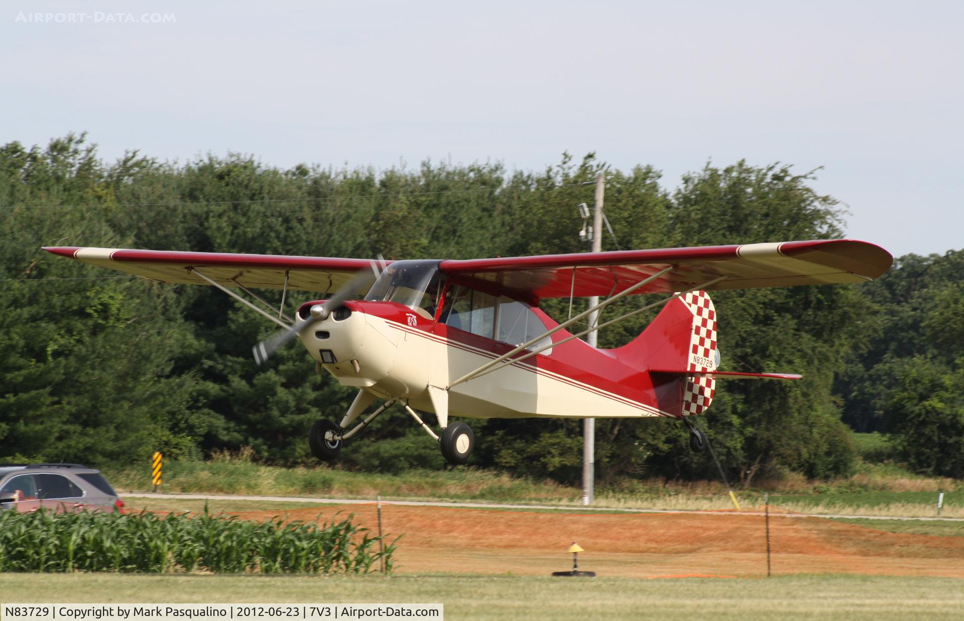 N83729, 1946 Aeronca 7AC Champion C/N 7AC-2407, Aeronca 7AC