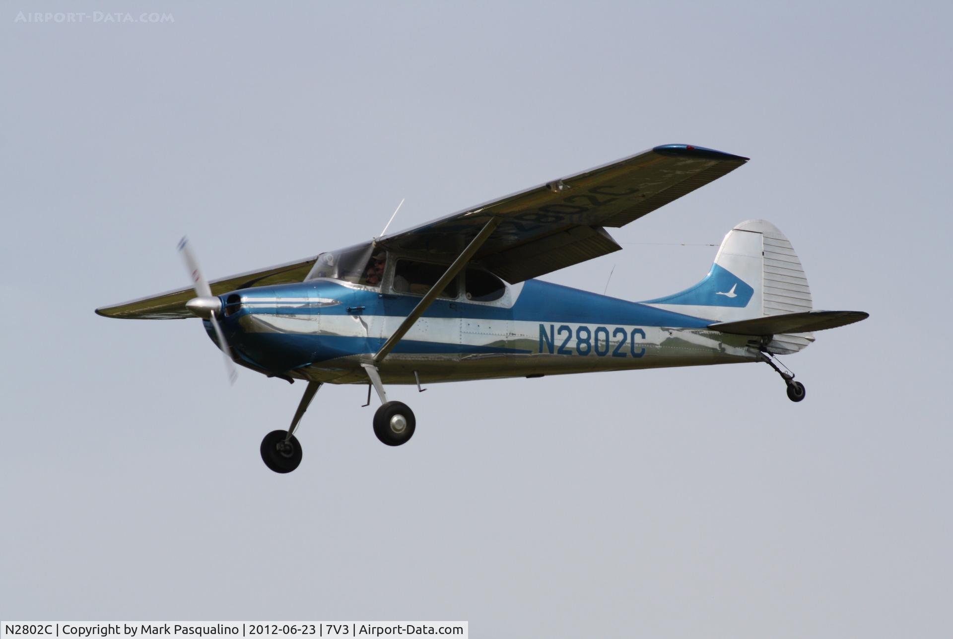 N2802C, 1954 Cessna 170B C/N 26345, Cessna 170B