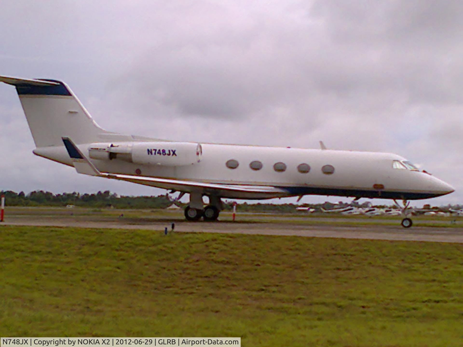 N748JX, 1983 Gulfstream Aerospace G-1159A Gulfstream III C/N 377, PARKED IN LIBERIA