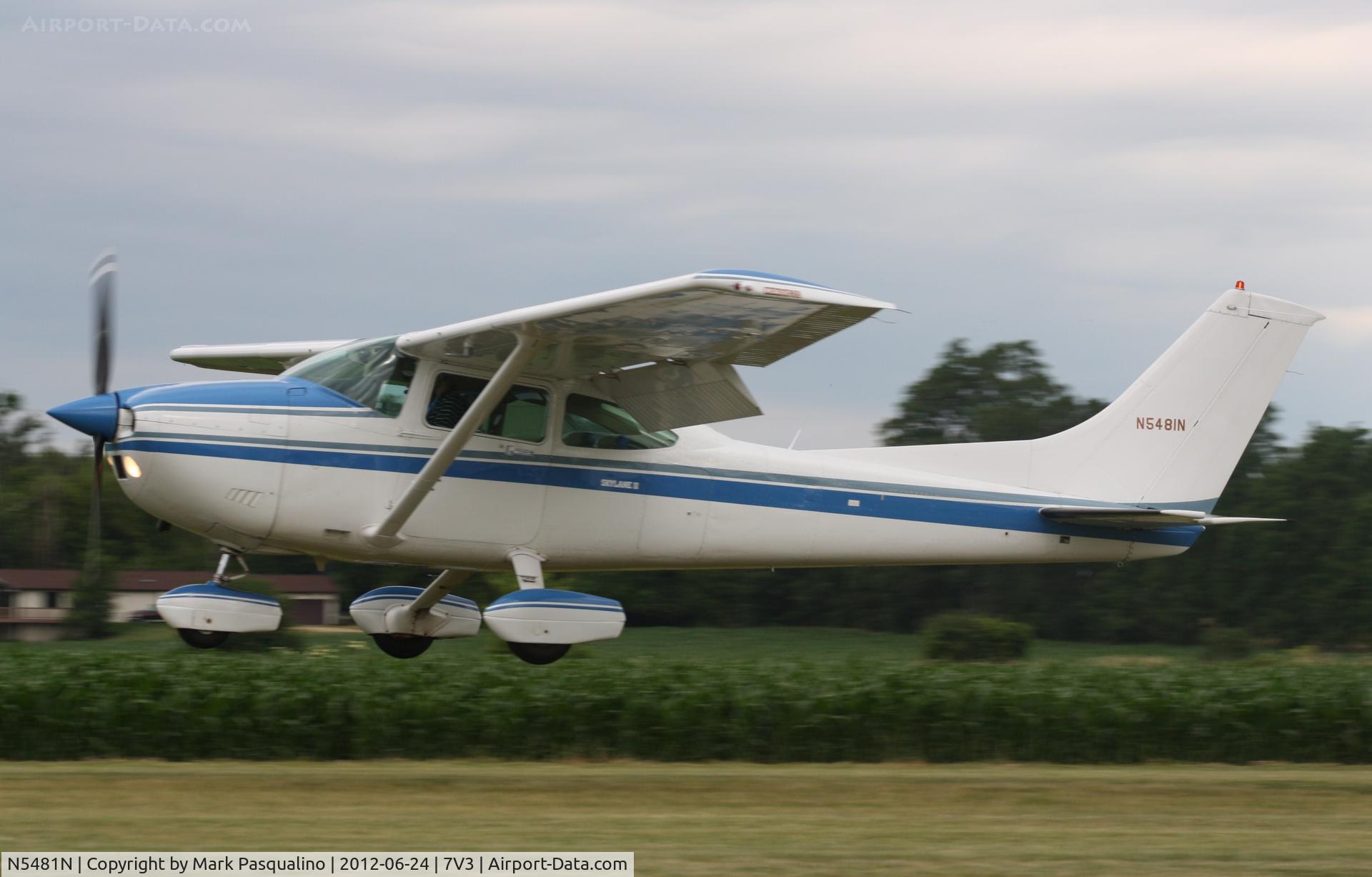 N5481N, 1981 Cessna 182R Skylane C/N 18267750, Cessna 182R
