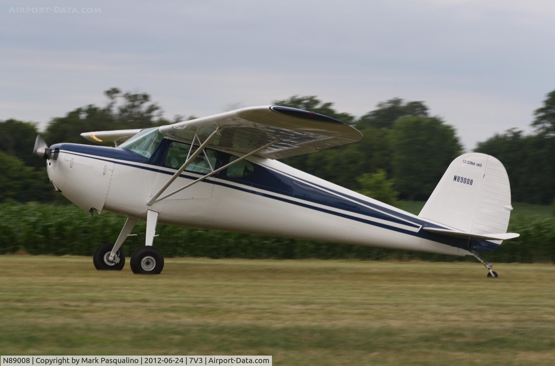 N89008, 1946 Cessna 140 C/N 8012, Cessna 140