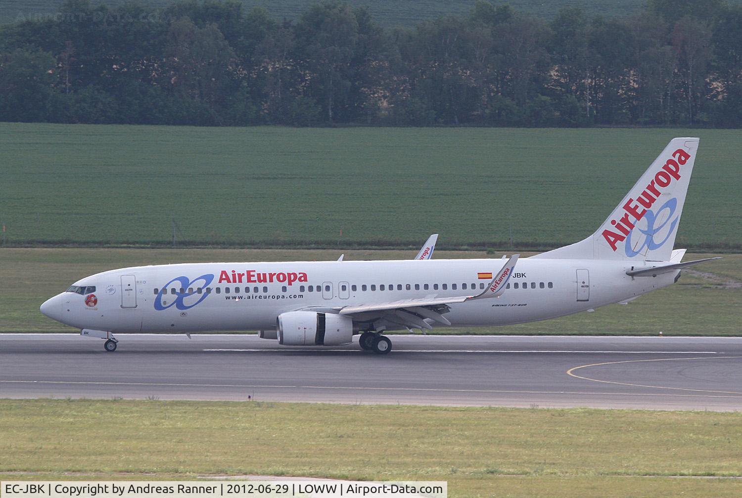 EC-JBK, 2004 Boeing 737-85P C/N 33973, Air Europa Boeing 737