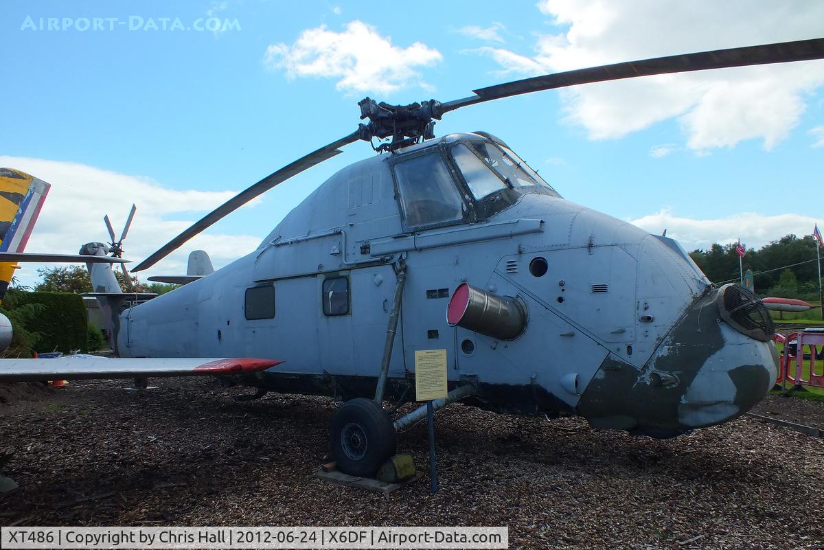 XT486, 1966 Westland Wessex HU.5 C/N WA308, Former Falklands war veteren preserved at the Dumfries and Galloway Aviation Museum