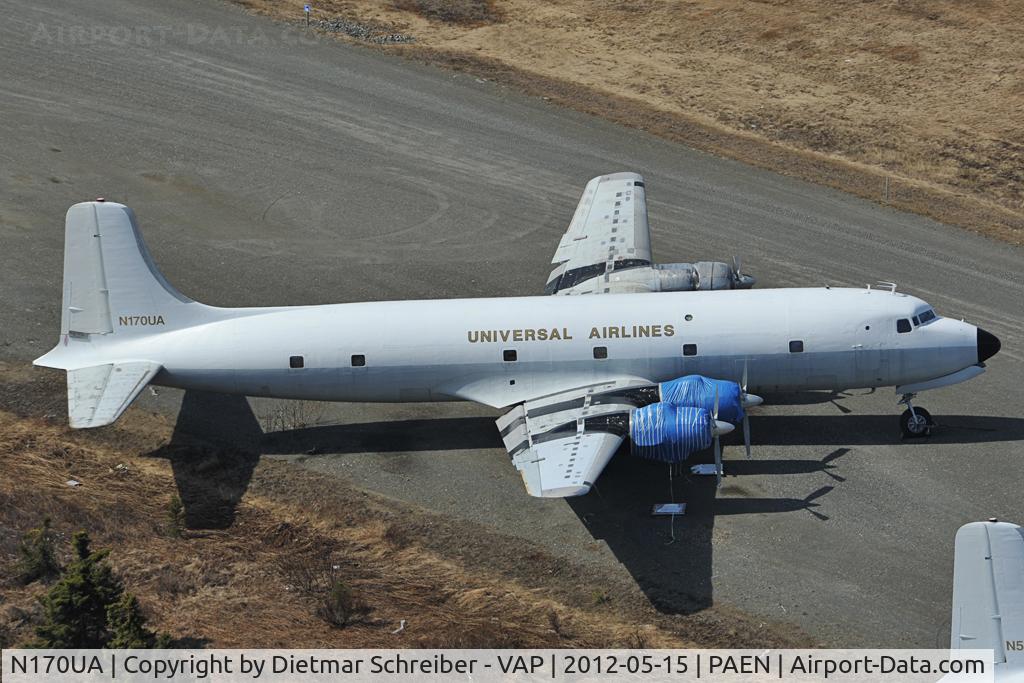 N170UA, 1958 Douglas DC-6A C/N 45518, Universal Airlines DC6