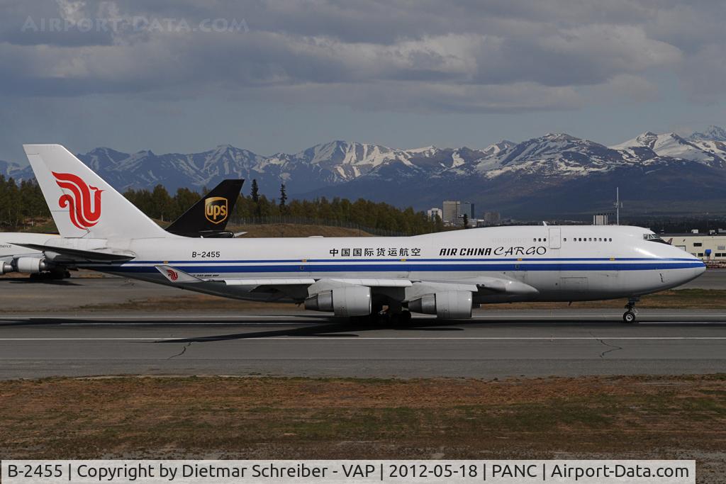 B-2455, 1994 Boeing 747-412/BCF C/N 27070, Air China Boeing 747-400