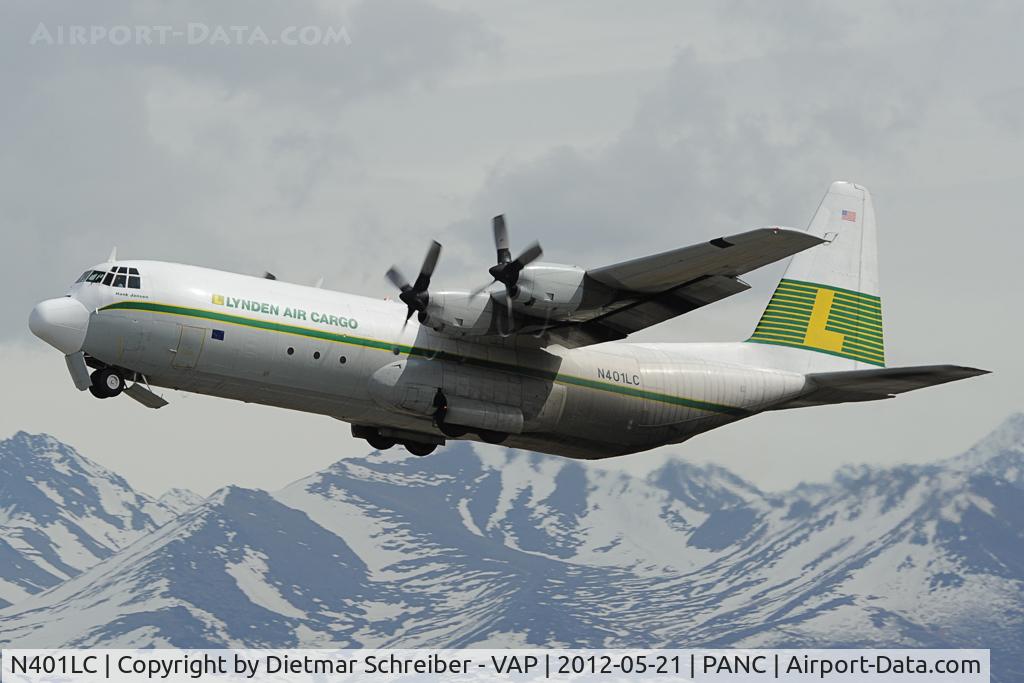 N401LC, 1975 Lockheed L-100-30 Hercules (L-382) C/N 382-4606, Lynden Cargo C130