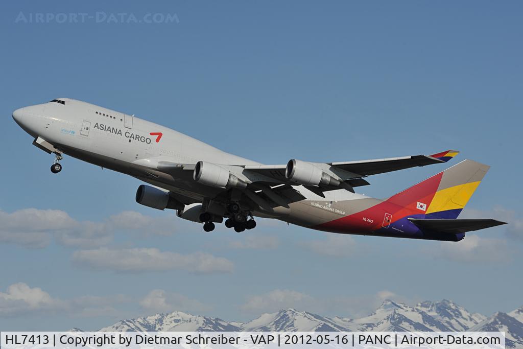 HL7413, 1991 Boeing 747-48ESF C/N 25405, Asiana Boeing 747-400