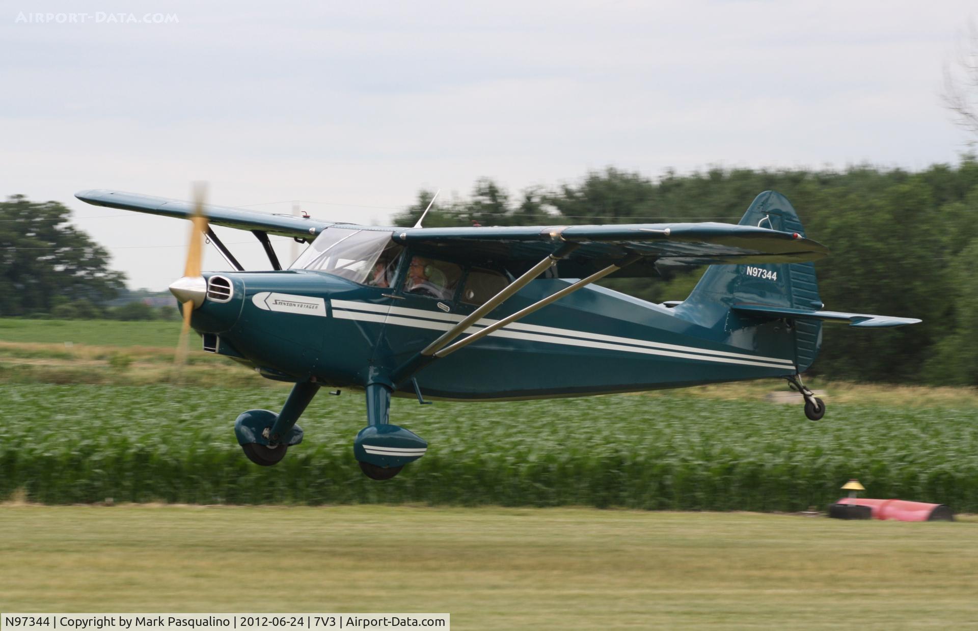 N97344, 1946 Universal Stinson 108 Voyager C/N 108-344, Stinson 108