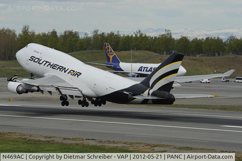 N469AC, 1998 Boeing 747-4F6 C/N 27602, Southern Air Boeing 747-400