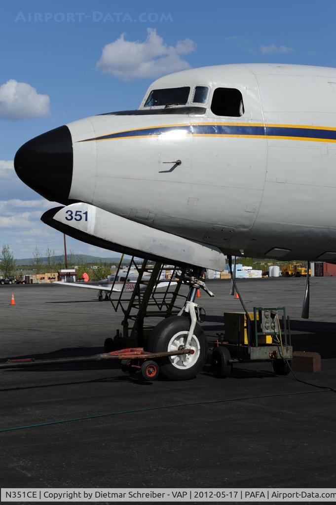 N351CE, 1954 Douglas C-118A Liftmaster (DC-6A) C/N 44599, Everts DC6