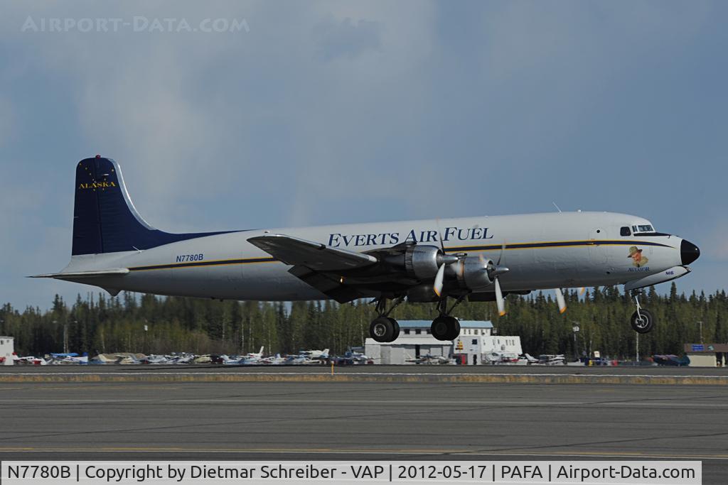N7780B, 1957 Douglas DC-6A C/N 45372, Everts Air Fuel DC6