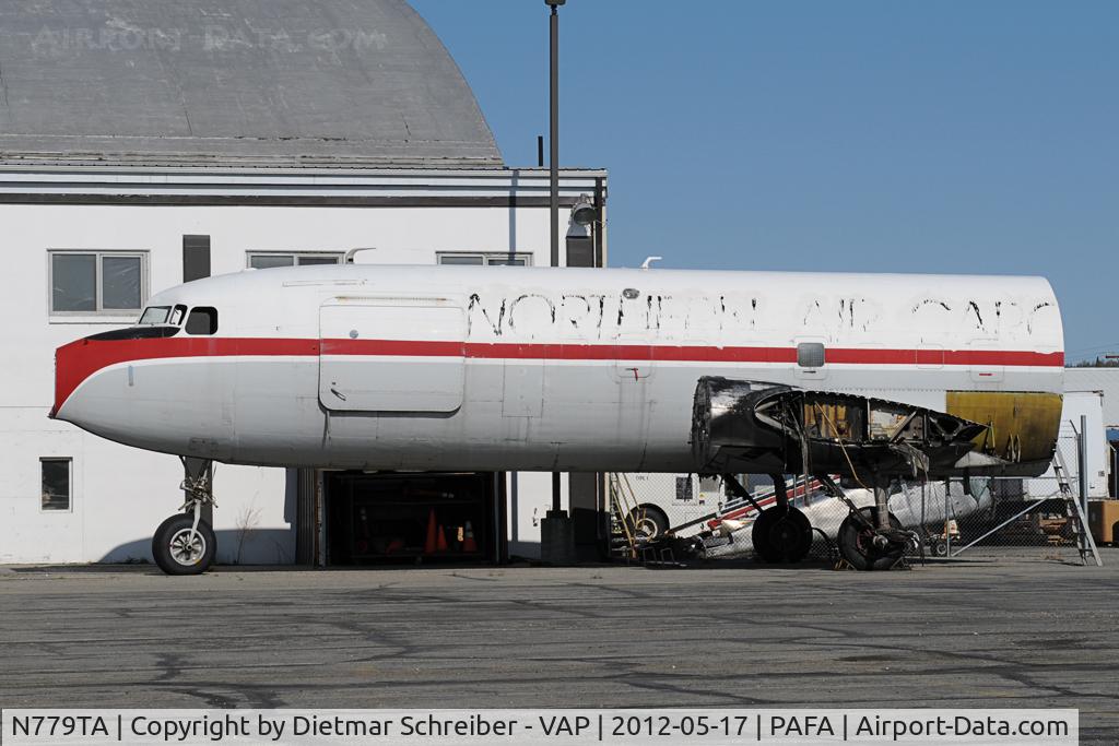N779TA, 1958 Douglas DC-6A/C C/N 45529, Northern Air Cargo DC6