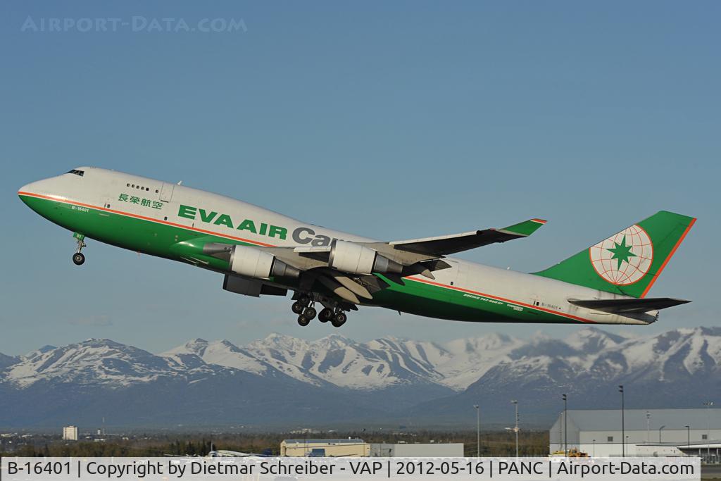 B-16401, 1992 Boeing 747-45EBD(SF) C/N 27062, Eva Air Boeing 747-400