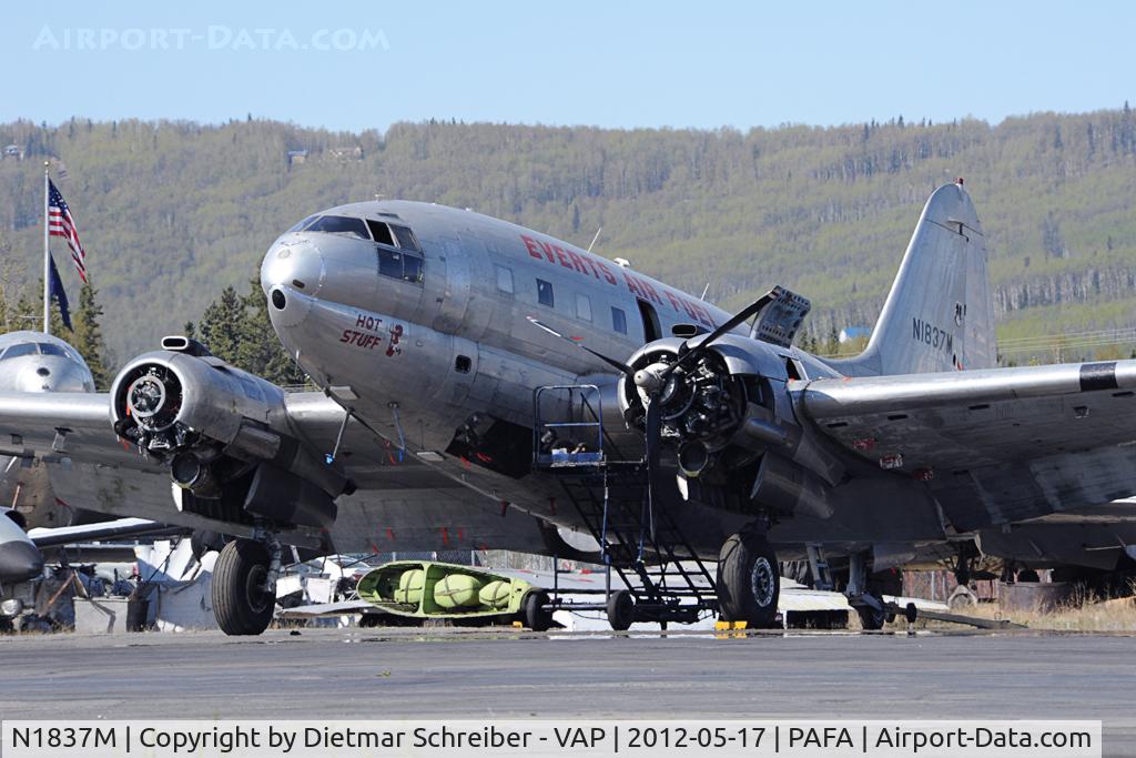 N1837M, 1944 Curtiss C-46F Commando C/N 22388, Everts Air Fuel C46