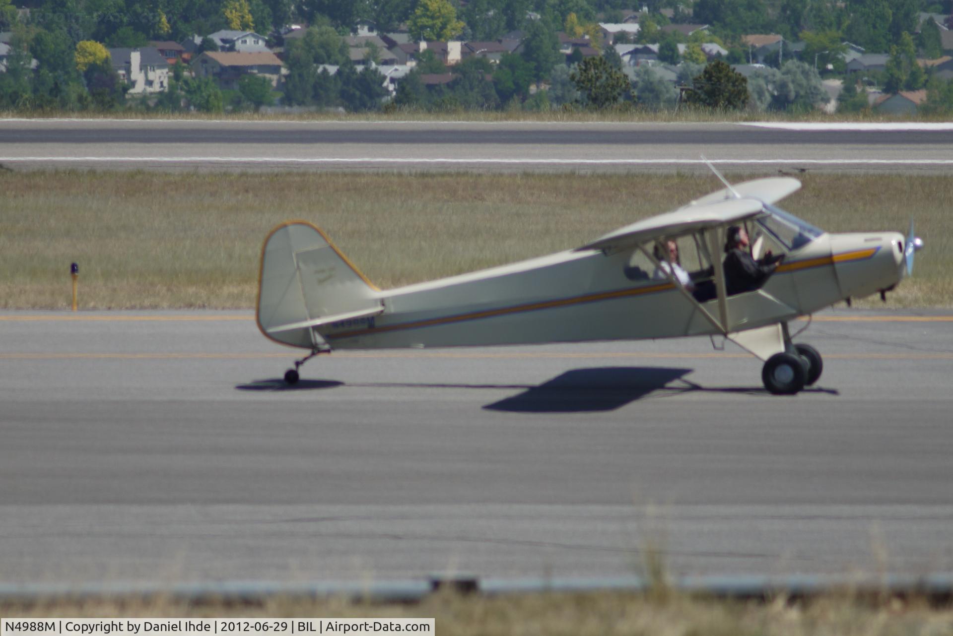 N4988M, 1948 Piper PA-11 Cub Special C/N 11-476, Beautiful old Piper Cub slightly out of focus.  argg