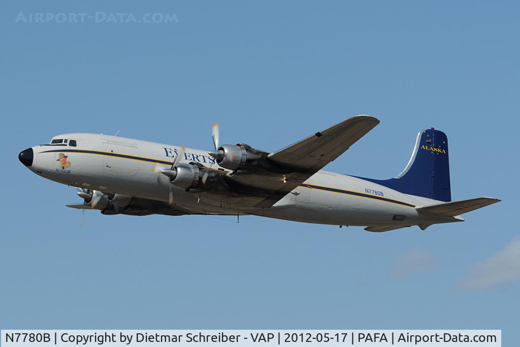 N7780B, 1957 Douglas DC-6A C/N 45372, Everts Air Fuel DC6