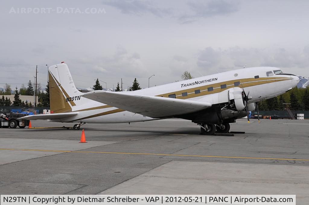 N29TN, 1952 Douglas SUPER R4D-8Z C/N 43302, Trans Northern DC3