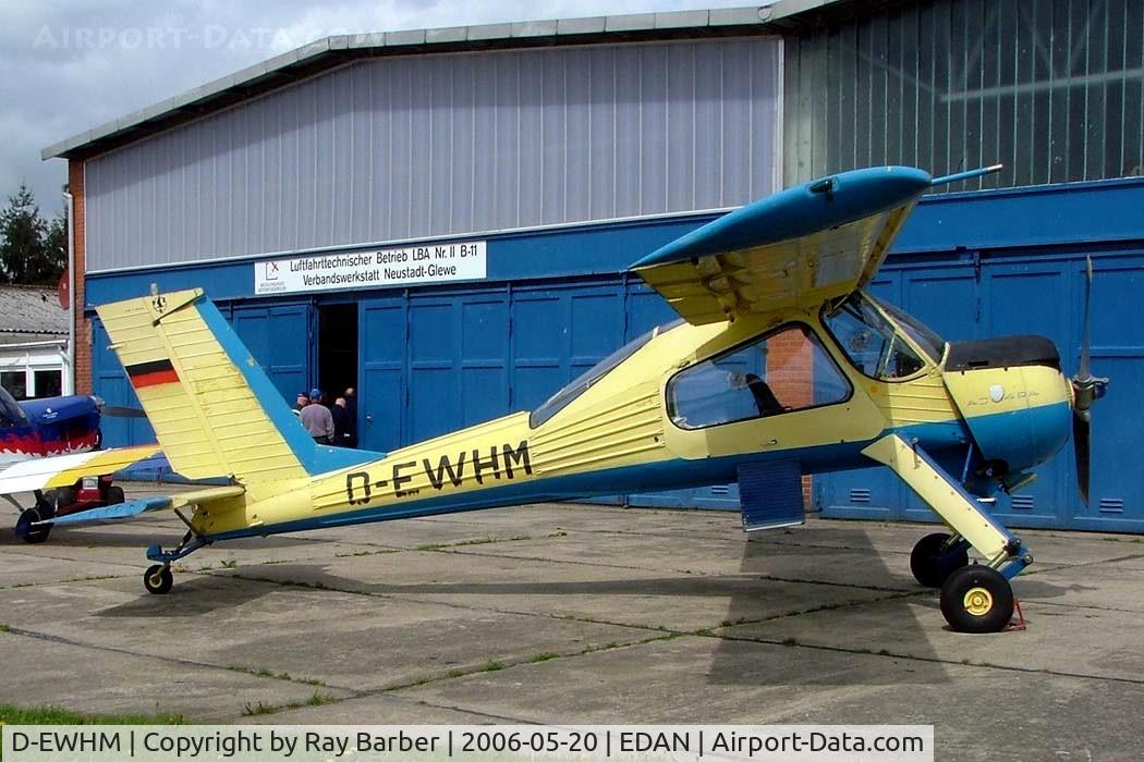 D-EWHM, 1976 PZL-Okecie PZL-104 Wilga-35AD C/N 86232,  PZL-Okecie PZL-104 Wilga 35AD [86232] Neustadt-Glewe 20/05/2006. Seen here at Neustadt-Glewe~D