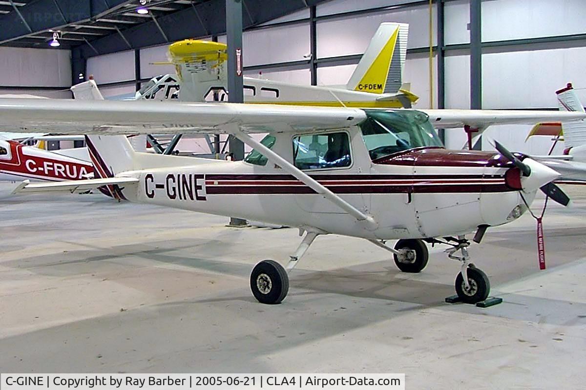 C-GINE, 1981 Cessna 152 C/N 15284754, Seen at Holland Landing Airpark.