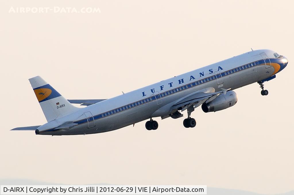 D-AIRX, 1998 Airbus A321-131 C/N 0887, Lufthansa