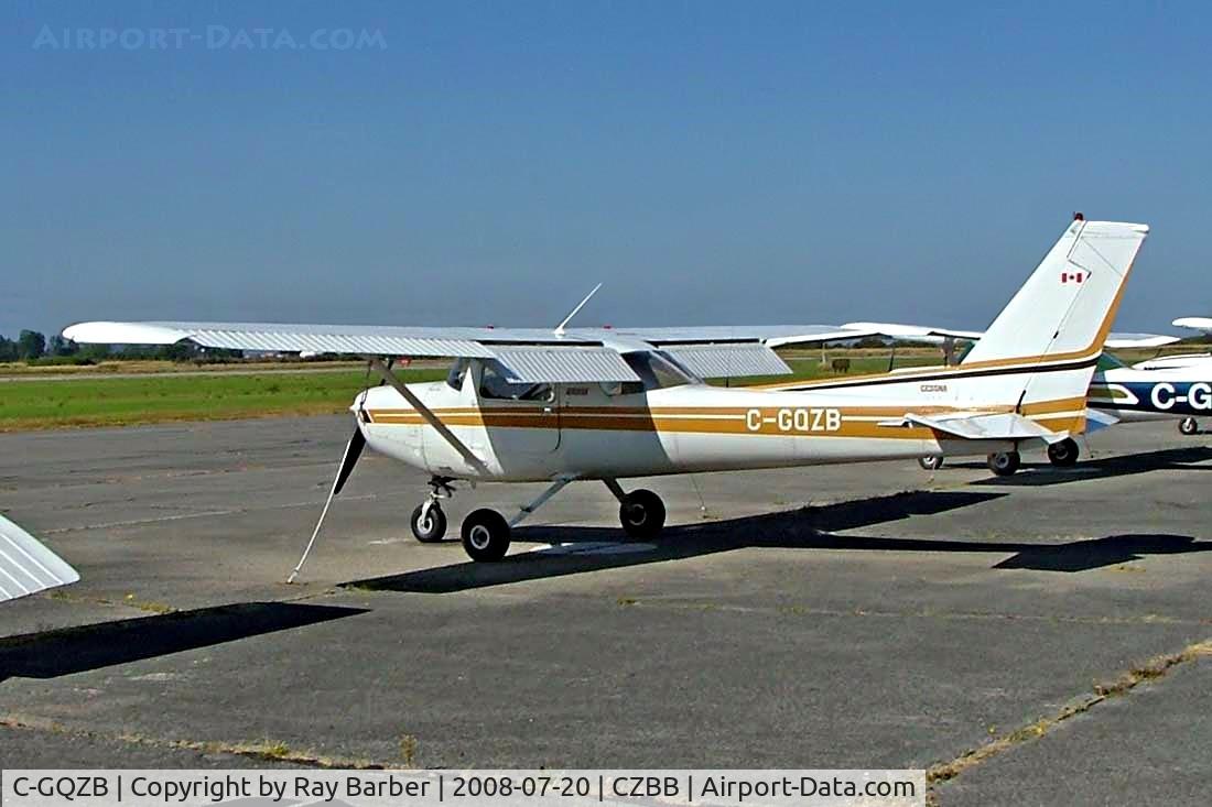 C-GQZB, 1982 Cessna 152 C/N 15285559, Seen here at Boundary Bay~C.