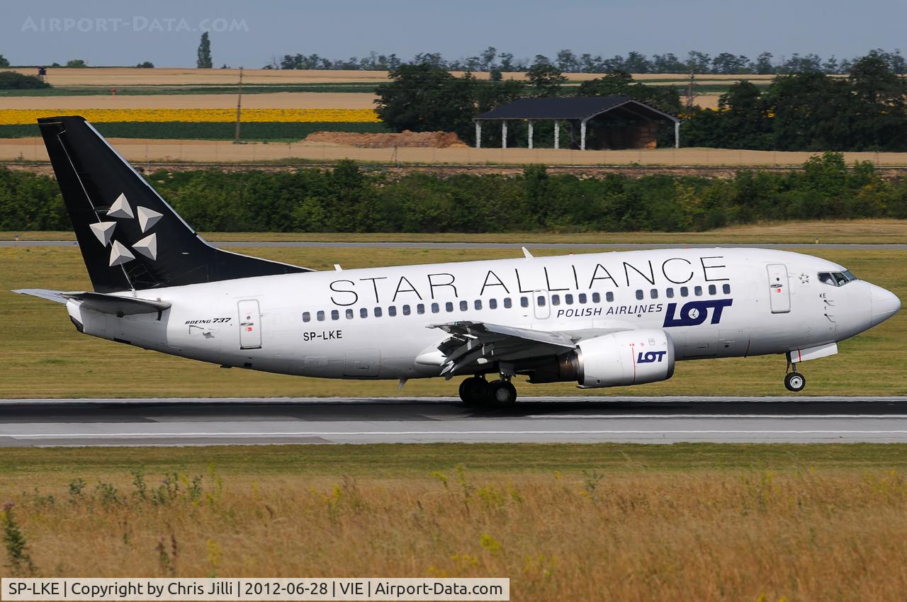 SP-LKE, 1993 Boeing 737-55D C/N 27130, LOT