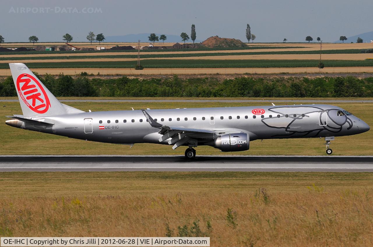 OE-IHC, 2010 Embraer 190LR (ERJ-190-100LR) C/N 19000349, NIKI