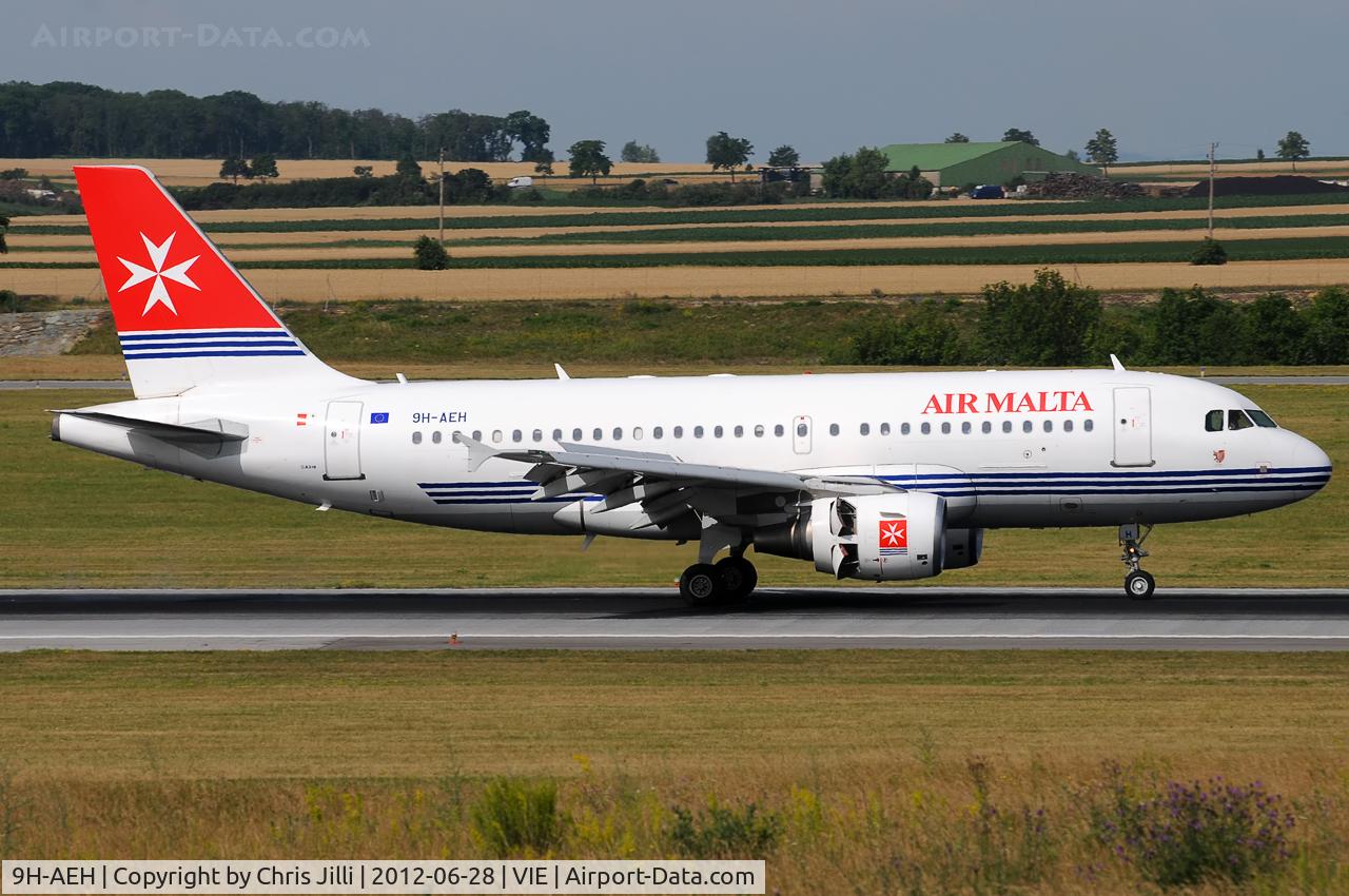 9H-AEH, 2004 Airbus A319-111 C/N 2122, Air Malta