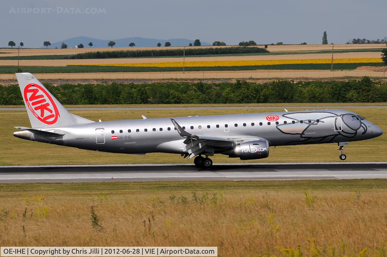 OE-IHE, 2010 Embraer 190LR (ERJ-190-100LR) C/N 19000387, NIKI