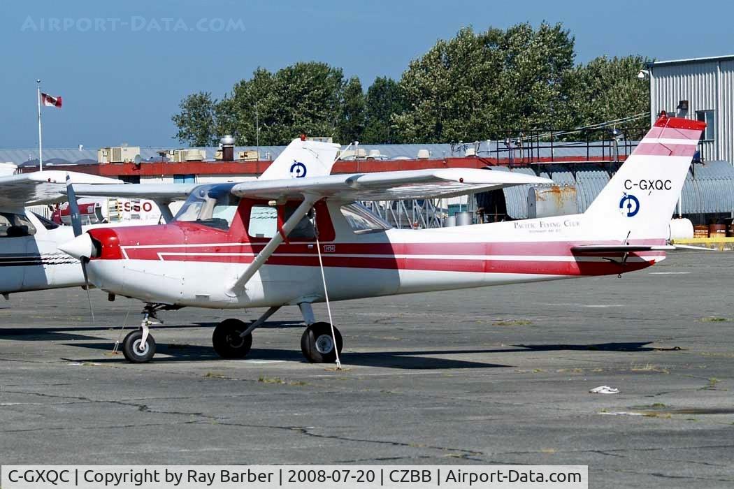 C-GXQC, 1977 Cessna 152 C/N 15279616, Seen here at Boundary Bay~C.