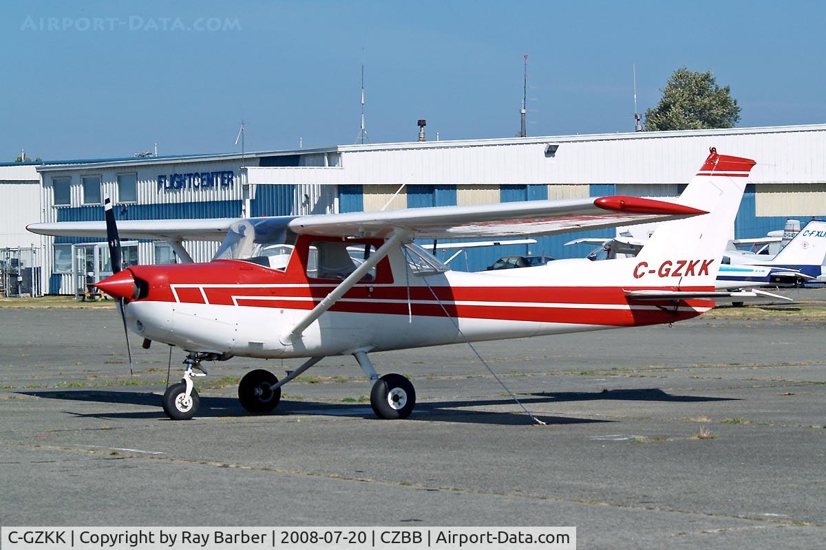C-GZKK, 1977 Cessna 152 C/N 15280305, Seen here at Boundary Bay~C.