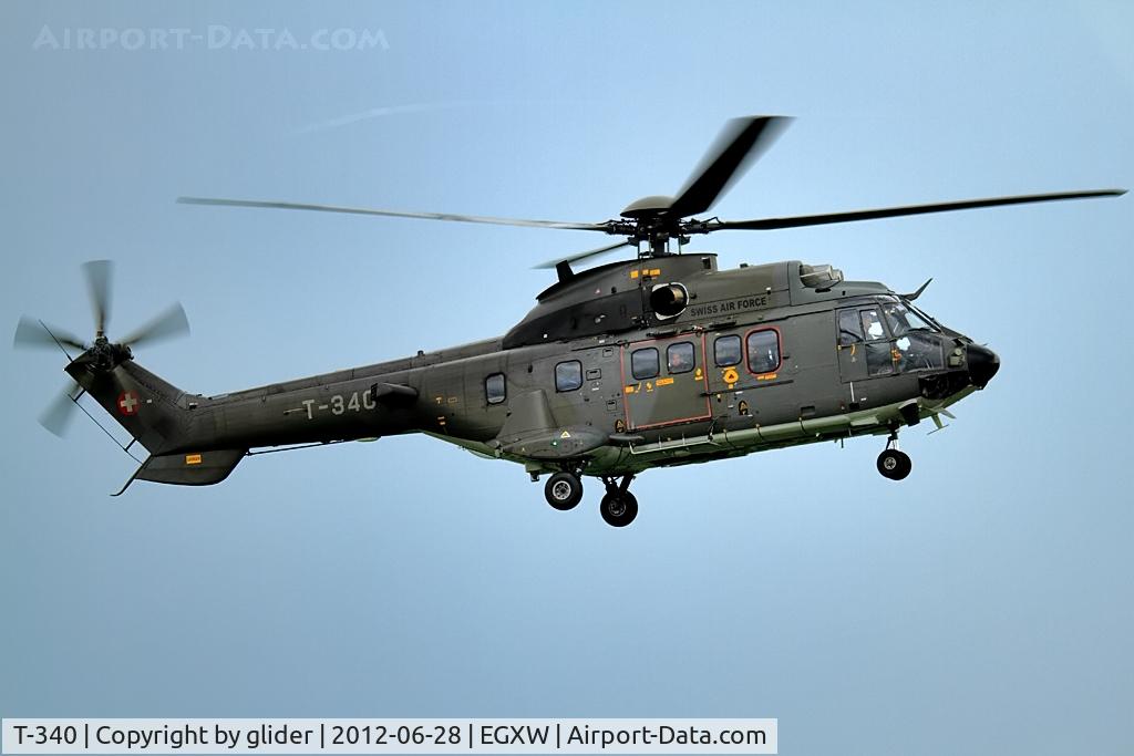 T-340, 2002 Eurocopter AS-532UL Cougar C/N 2554/MIS025, Arrival of the Swiss Cougar