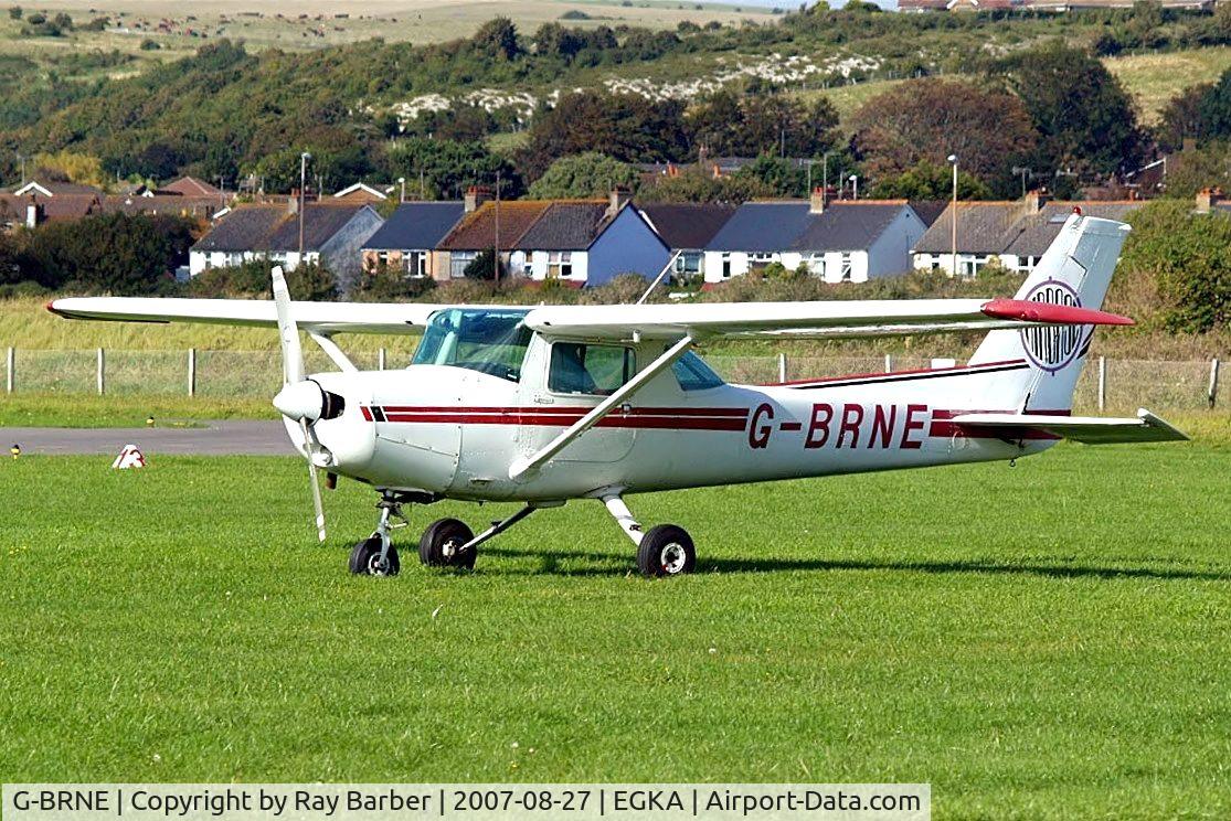 G-BRNE, 1980 Cessna 152 C/N 152-84248, Seen here at its home base of Shoreham~G