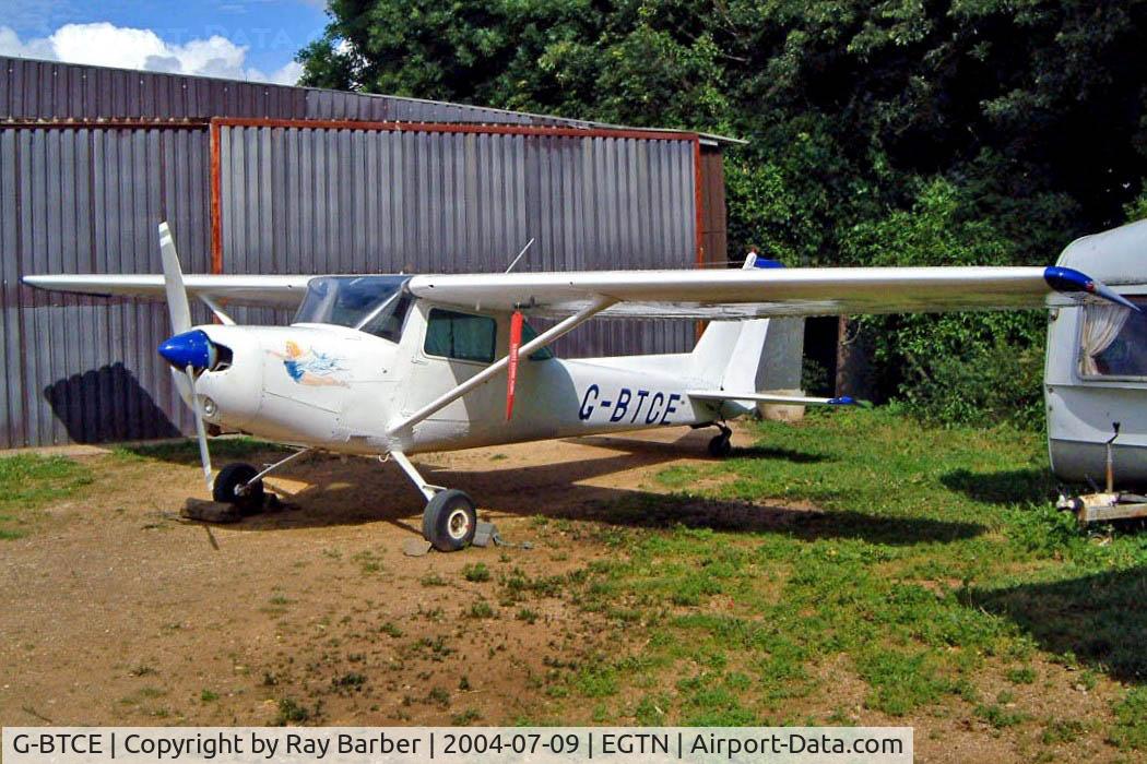 G-BTCE, 1978 Cessna 152 C/N 152-81376, seen here at Enstone~G