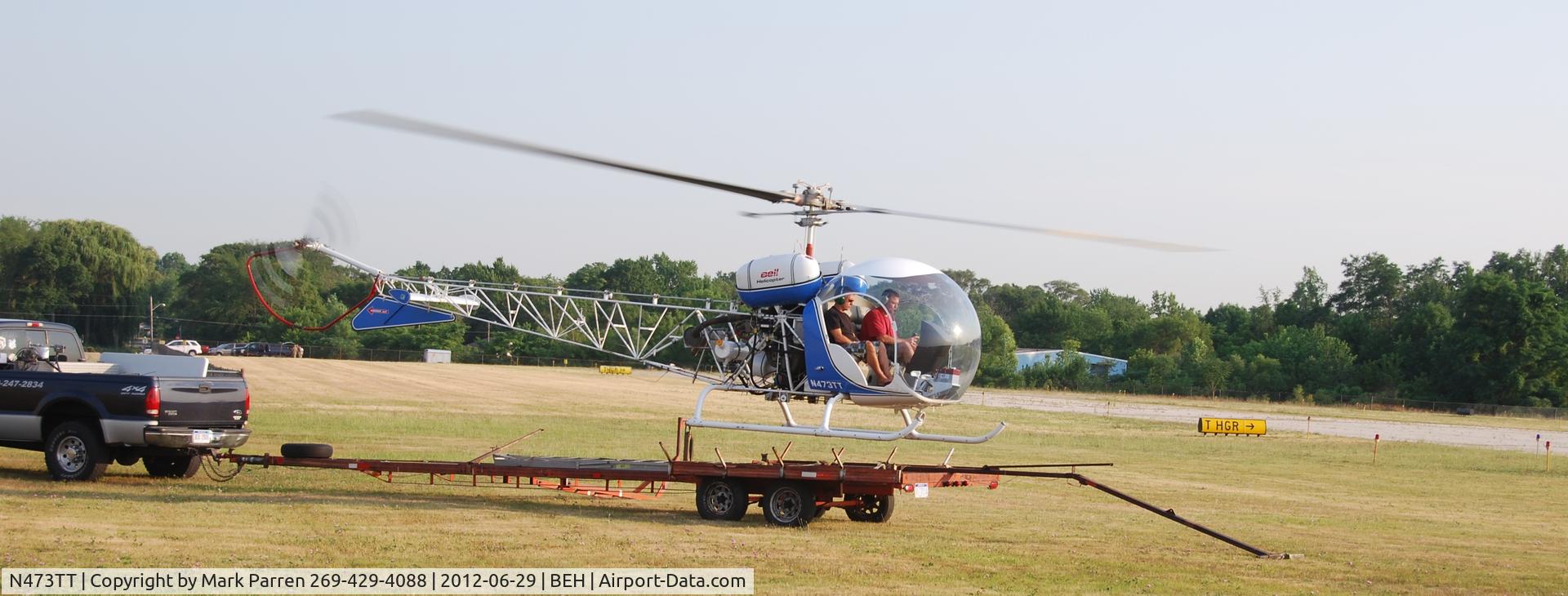 N473TT, 1968 Bell 47G-3B-1 Sioux C/N 3730, Lest We Forget 2012