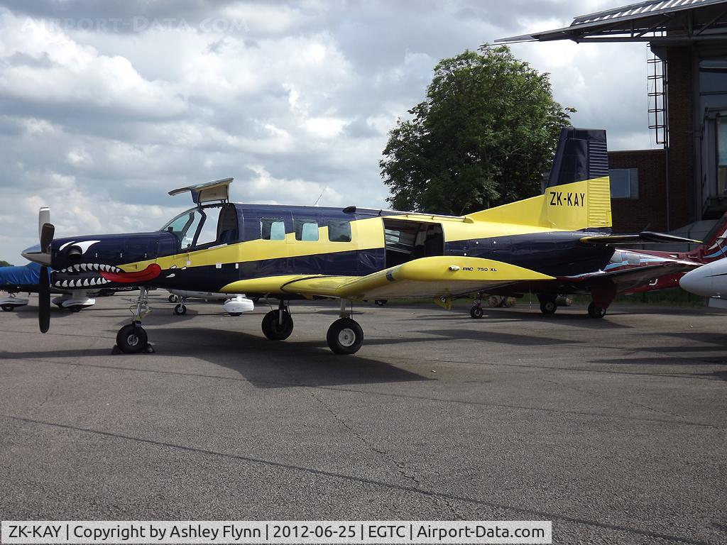 ZK-KAY, Pacific Aerospace 750XL C/N 107, In for routine maintenance.