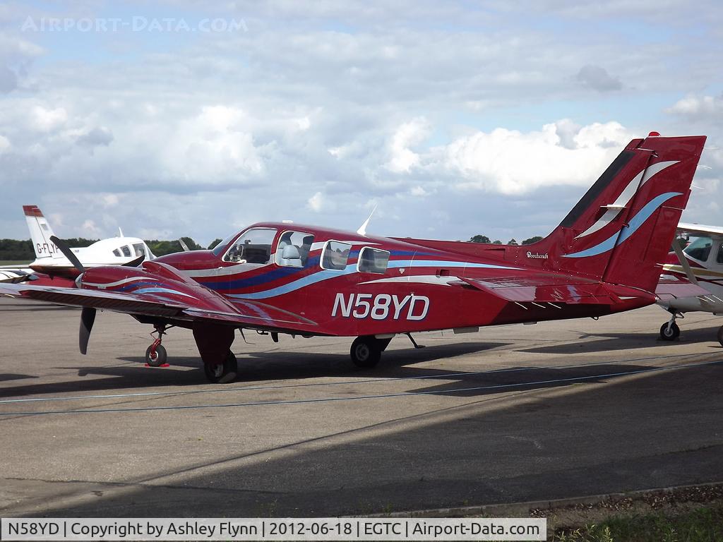 N58YD, 1984 Beech 58 Baron C/N TH-1427, Outside IAE