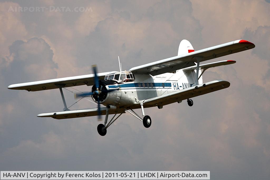 HA-ANV, 1988 PZL-Mielec An-2TD C/N 1G231-48, Dunakeszi