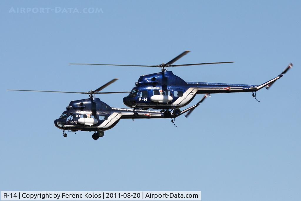 R-14, Mil (PZL-Swidnik) Mi-2 C/N 536120, Budapest