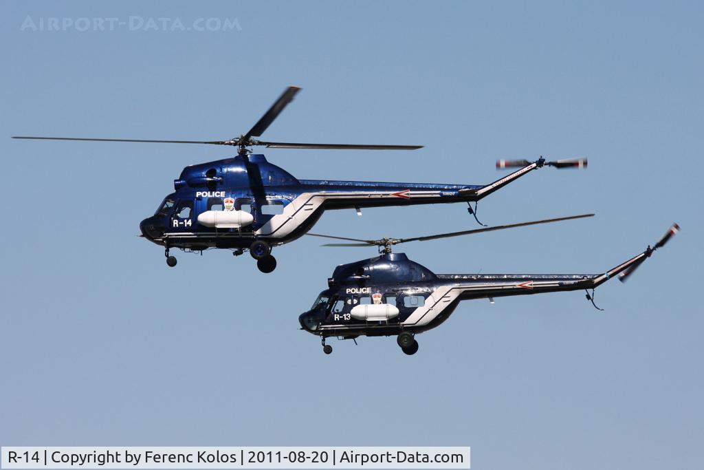 R-14, Mil (PZL-Swidnik) Mi-2 C/N 536120, Budapest