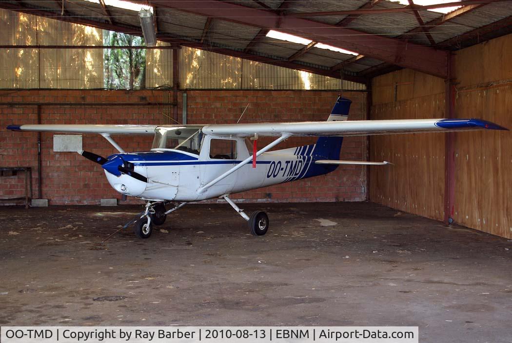 OO-TMD, 1978 Reims Cessna F152 C/N F15201513, Seen here.