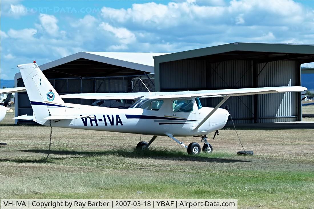 VH-IVA, 1978 Cessna 152 C/N 15282349, Belongs to Royal Queensland Aero Club.