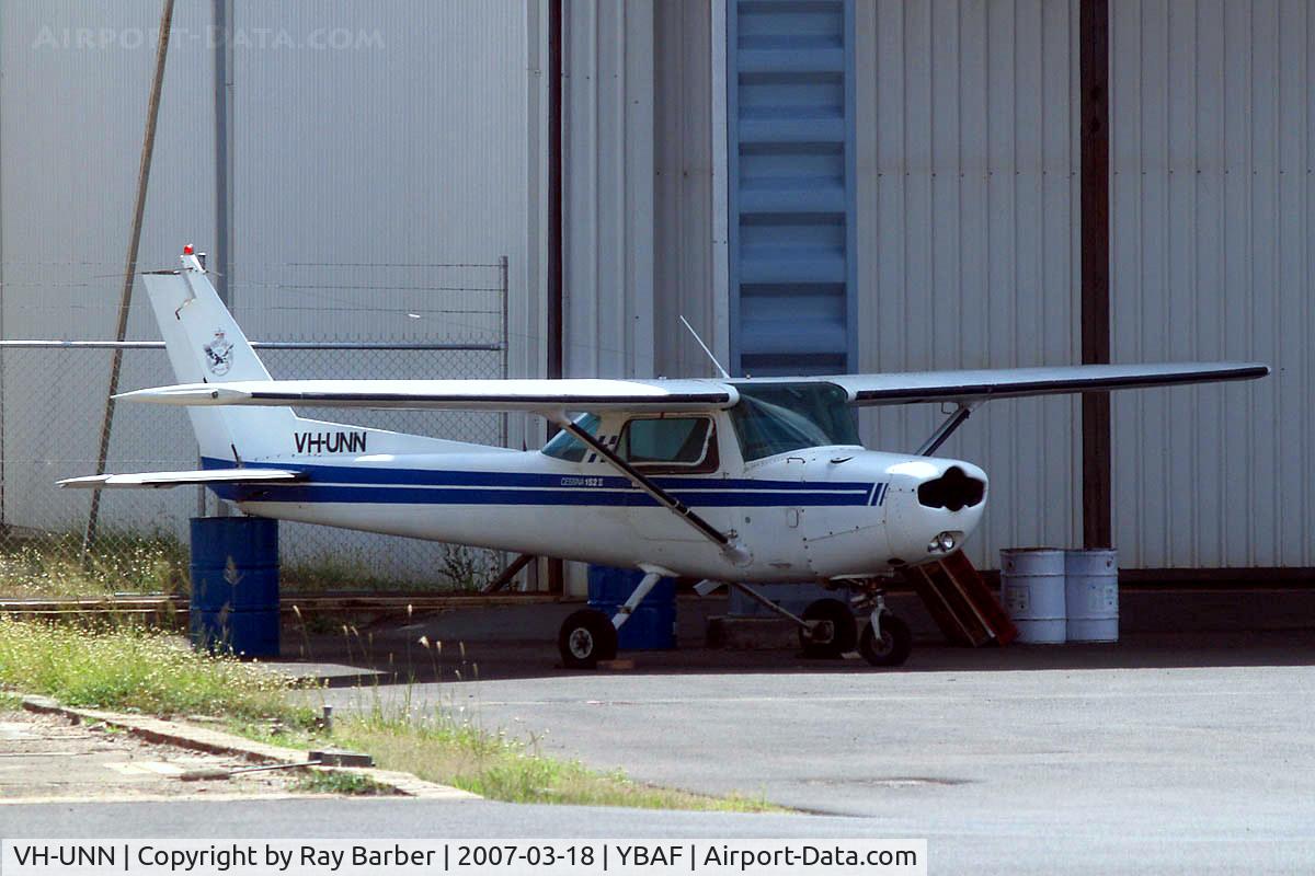 VH-UNN, 1980 Cessna 152 C/N 15283917, Seen minus engine and prop.