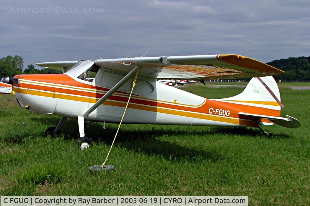 C-FGUG, 1950 Cessna 170A C/N 19757, Seen parked here.