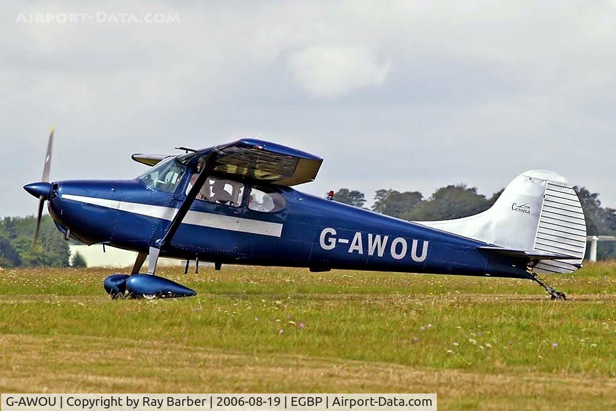 G-AWOU, 1955 Cessna 170B C/N 25829, Seen here.