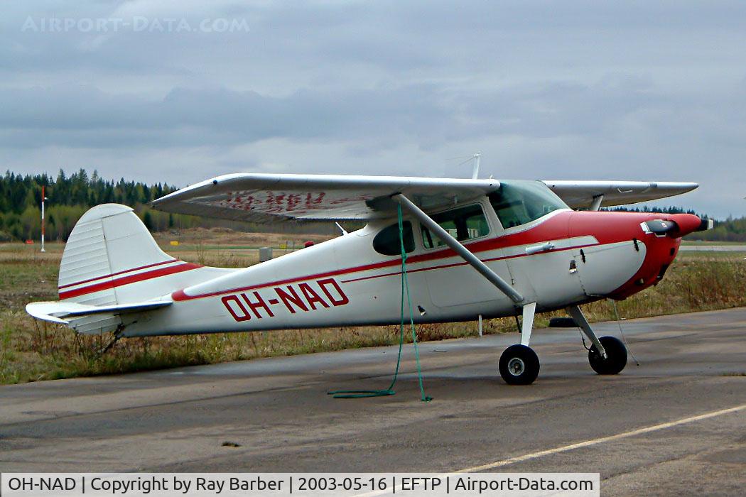 OH-NAD, Cessna 170A C/N 19600, Seen here.
