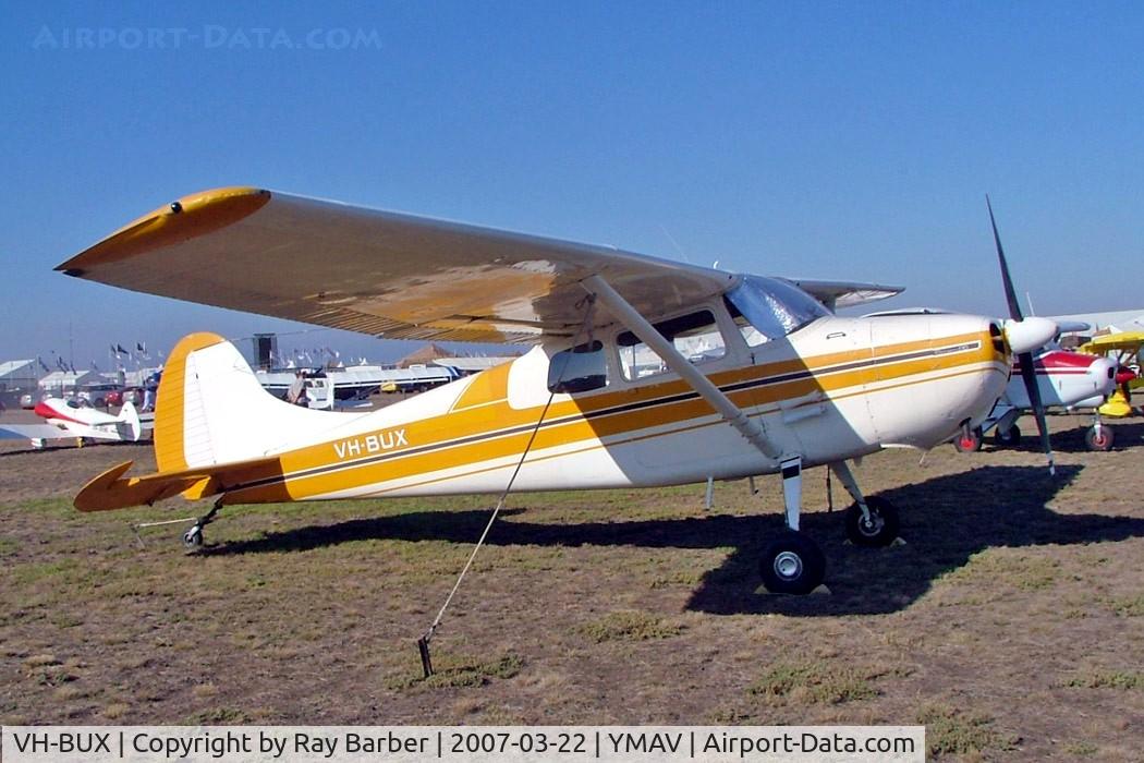 VH-BUX, 1955 Cessna 170 C/N 26854, Seen at the Air Show.
