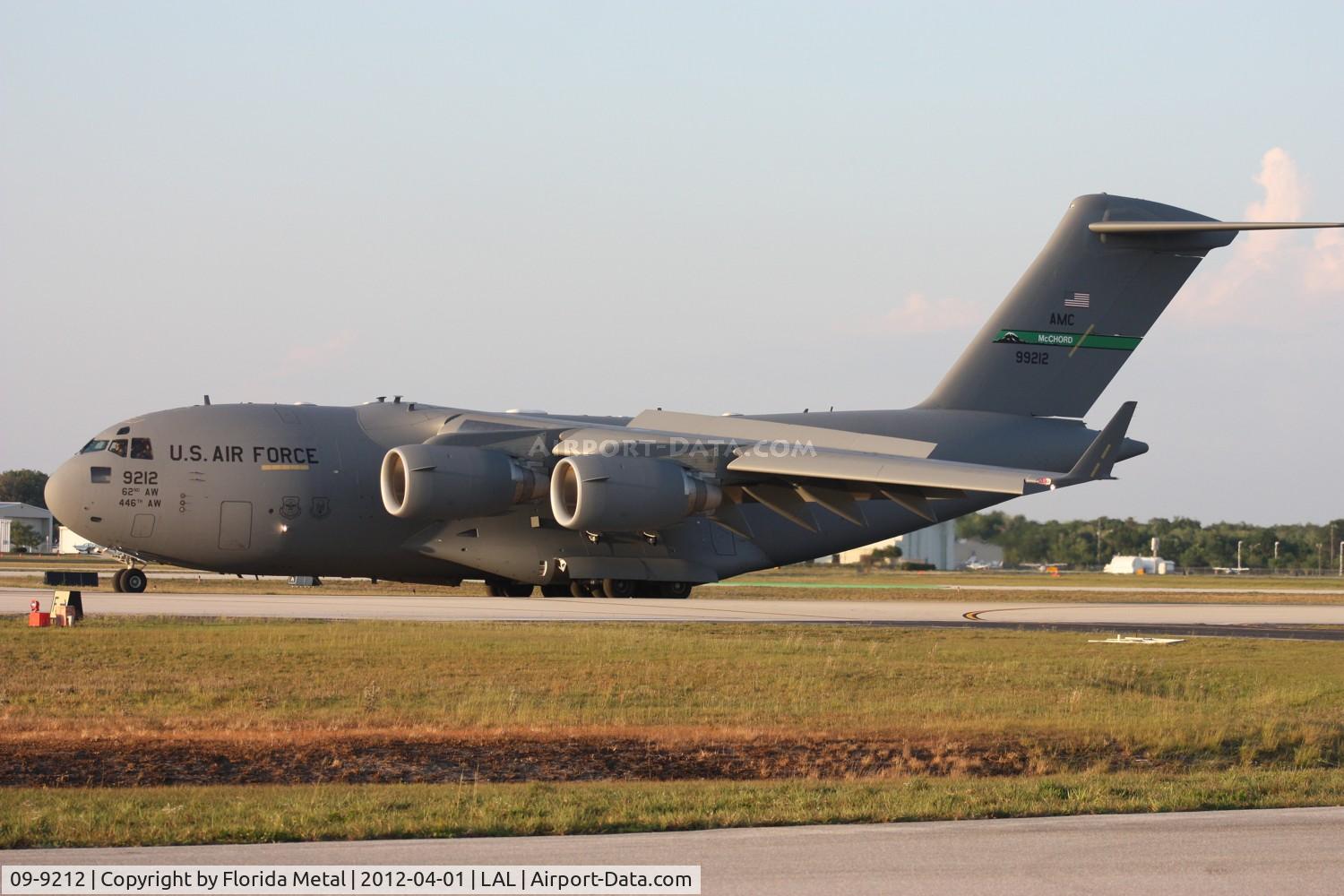 09-9212, 2011 Boeing C-17A Globemaster III C/N P-212, C-17A for Thunderbirds support