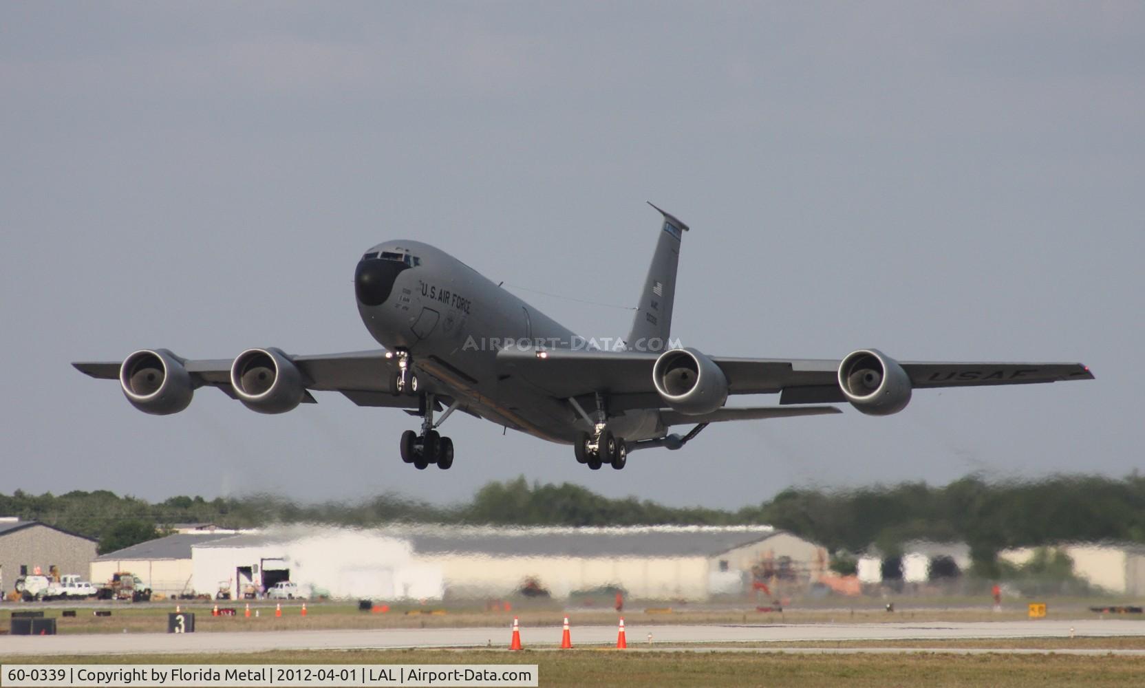 60-0339, 1960 Boeing KC-135R Stratotanker C/N 18114, KC-135 short hop to MacDill