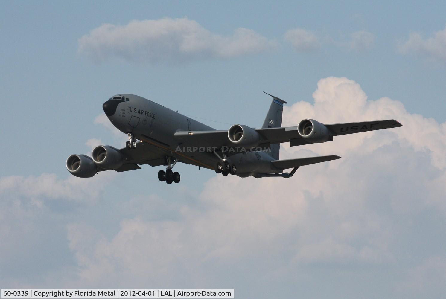 60-0339, 1960 Boeing KC-135R Stratotanker C/N 18114, KC-135R departing for the 5 min flight to MacDill